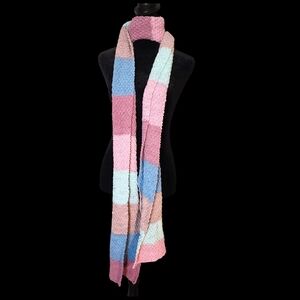 🍥Y2k Pastel Rainbow Scarf